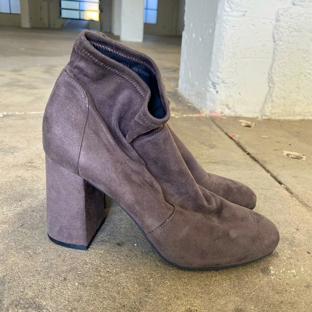 Heeled booties